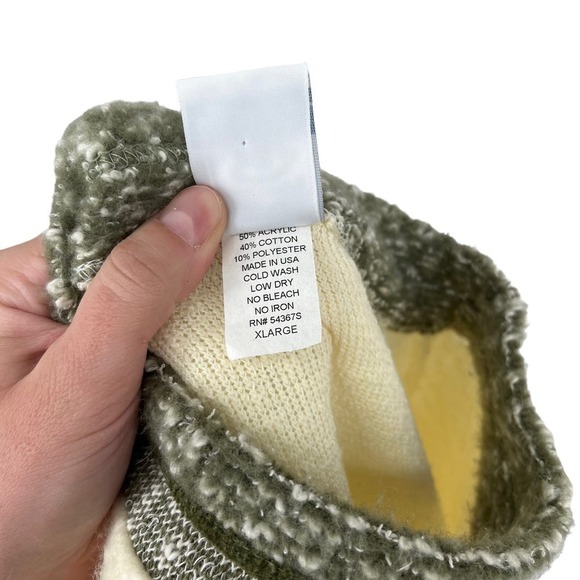 Vintage‎ EMI Alaska Moose Sweater Embroidered Fuzzy Cozy Women’s XL - Picture 8 of 8